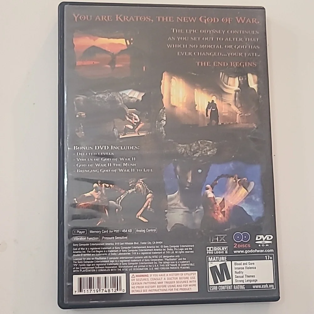 Sony PlayStation 2 God of‎ War II